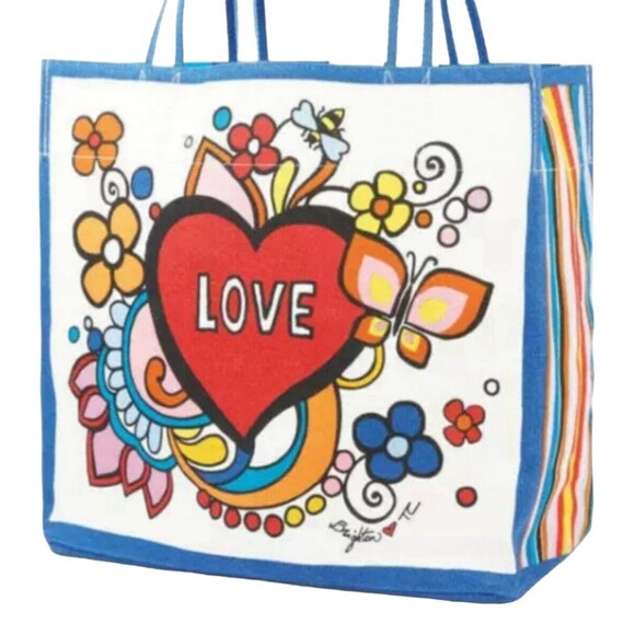 Brighton Power of Love Tote NWT Multicolor Canvas - Picture 1 of 8